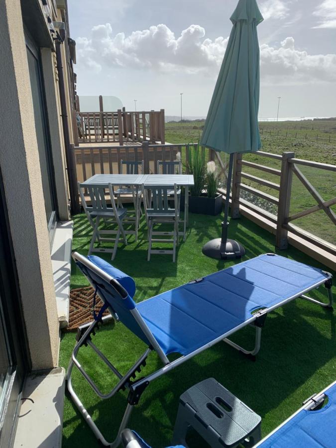 Appartement Wimereux - Opaalkust Met Frontaal Zeezicht Dış mekan fotoğraf